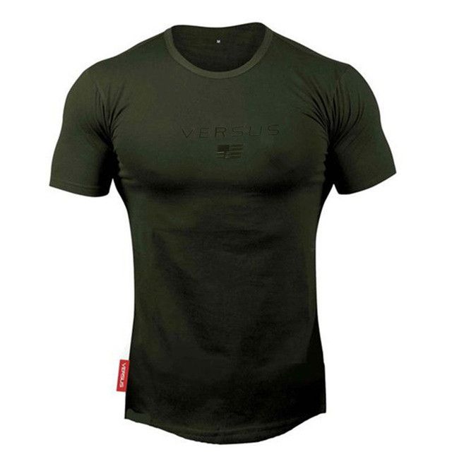 -New -Brand -Clothing -Fitness -Running -T Army Green 3_M