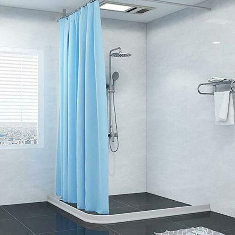60-200CM (30x15mm) Waterproof Silicone Bendable Water Barrier Threshold Water Stopper Water Dam Collapsible Retention For Bathroom Kitchen 200cm