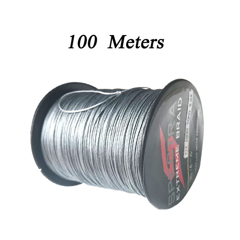 Braided PE Color Strong Fishing 300M 12 AS 500M Multifilament Strands Tackle Net Fishing Wire Line Pure 1000M Weaving 100M