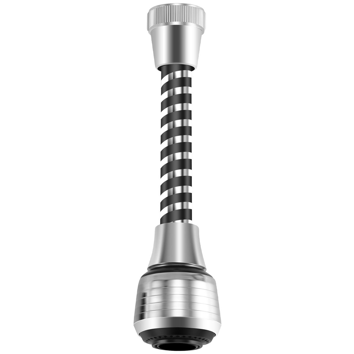 Sink Faucet Sprayer AttachmentRotatable Anti-Splash Faucet Nozzle Head with Hose - Kitchen Sink Faucet Extender