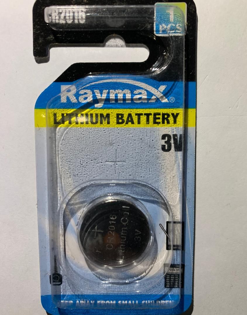 3volts CR 2016 Lithium Cell Battery