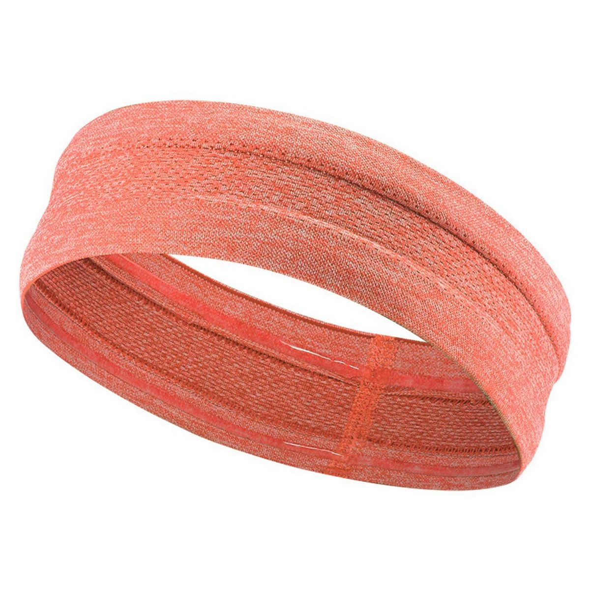 Moisture Wicking Headband Running Cycling Athletic Workout Sweatband Orange