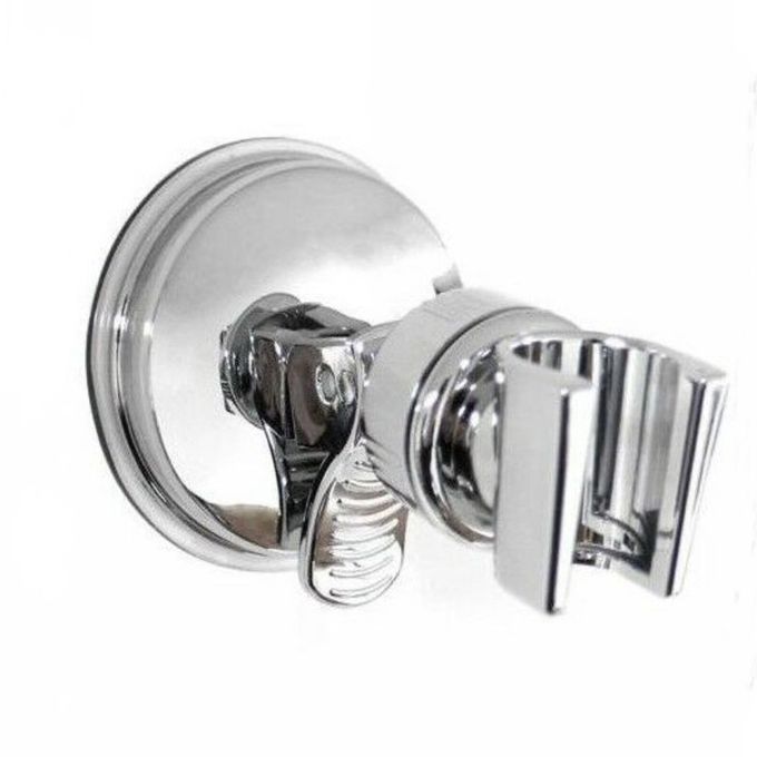 Shower Head Holder Bathroom Wall Mount Su Tion Bra Ket-Silver