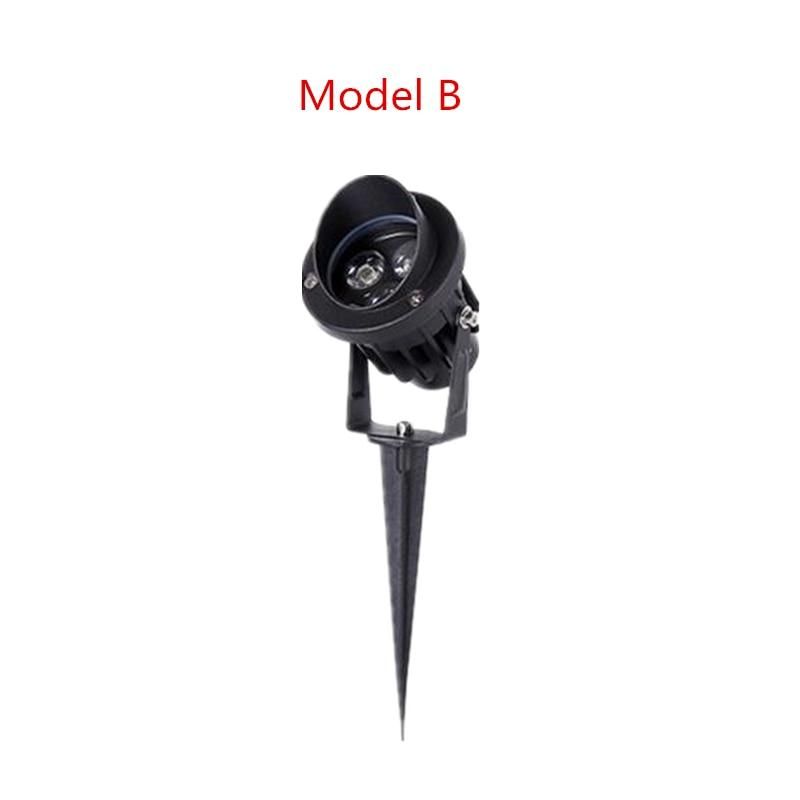 LED Yard Lights Outdoor 3W Bulbs backlight Tree light Landscape Spotlights Waterproof for Patio Lawn Pool Yard Garage Garden