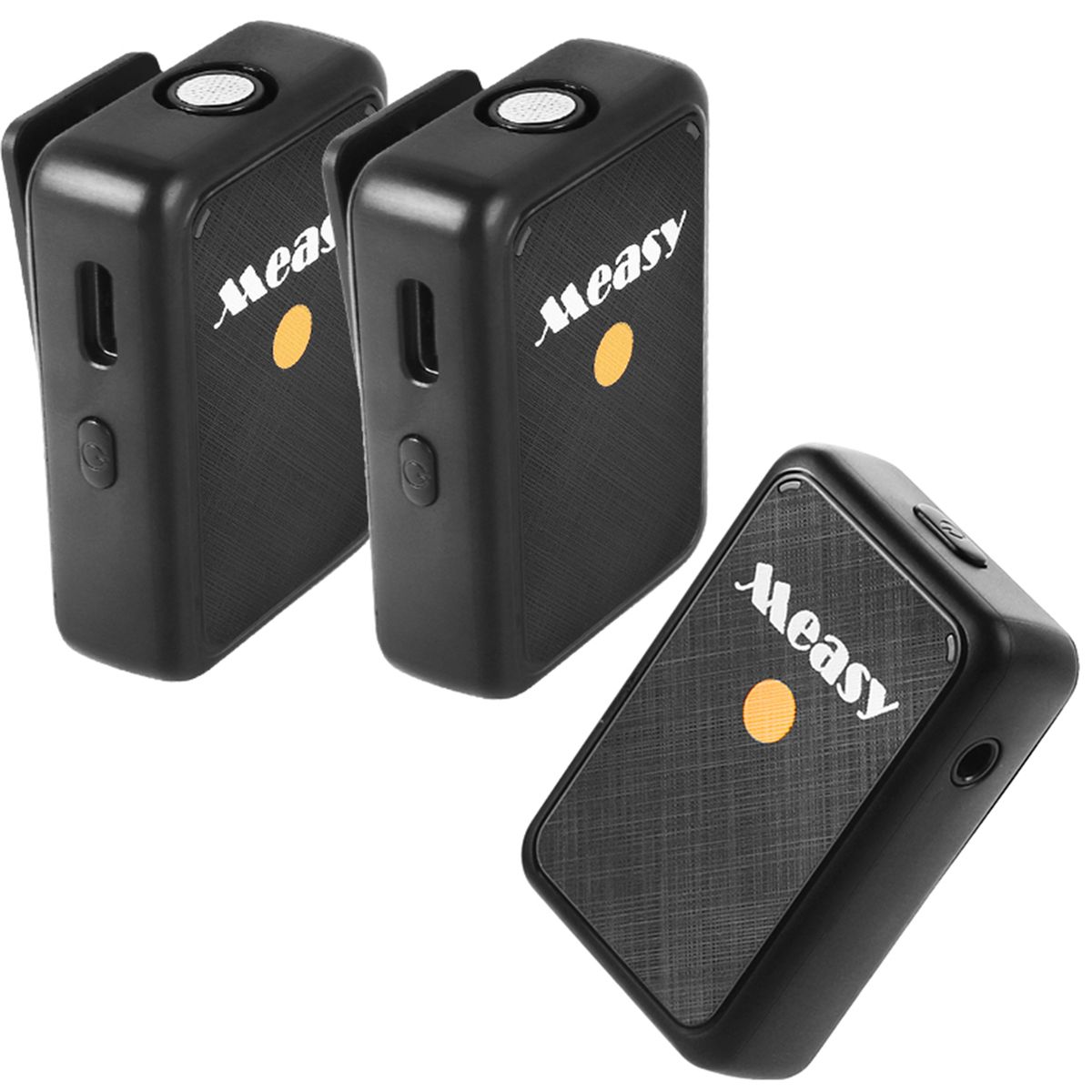 V82 Wireless 2.4G Lapel Microphone Clip-on Mic Plug &