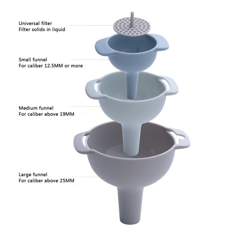 4-in-1 Kitchen Funnel Set