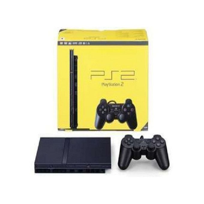 PS2 Slim Console+2 Pads With 20 Games