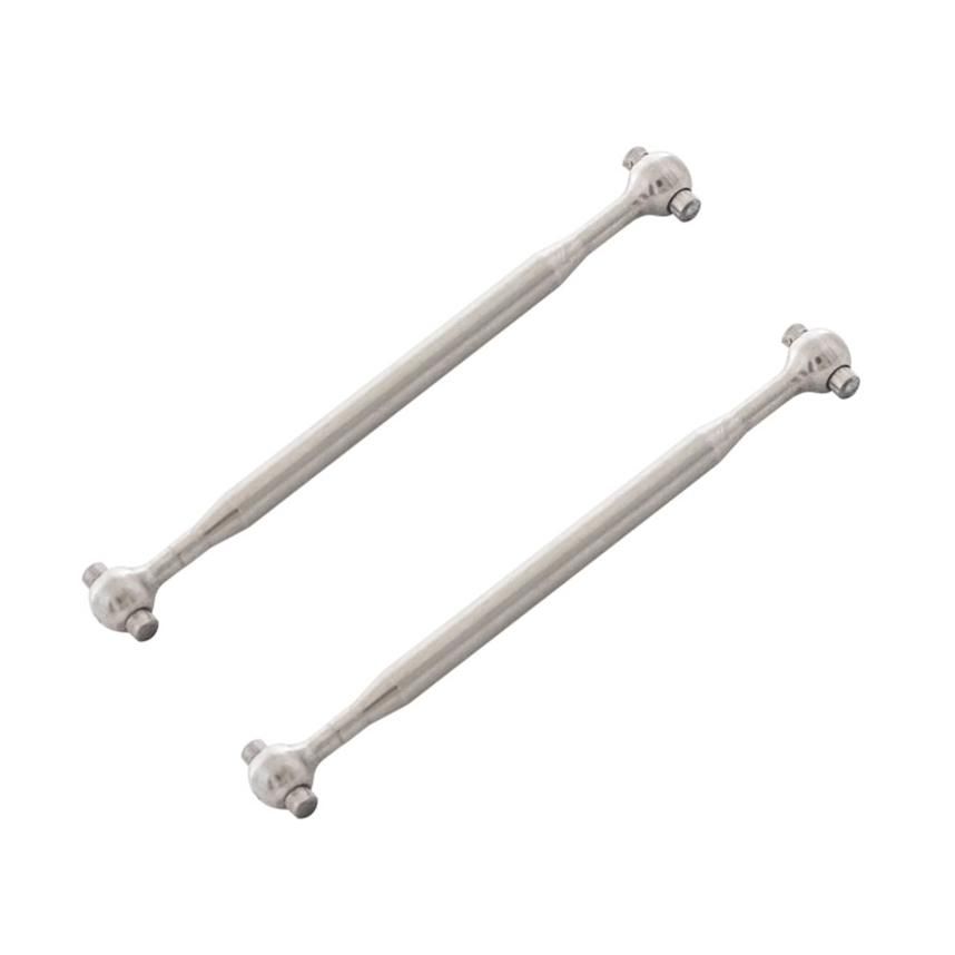 2Pcs Stainless Steel Metal Rear Dog Bone Drive Shaft for