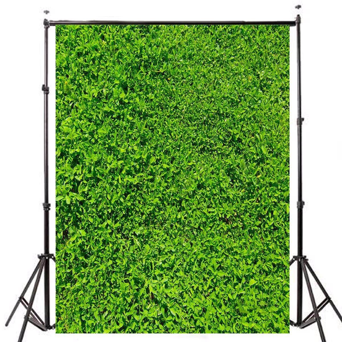 3x5FT Bright Green Grass Vinyl Photography Background Studio Backdrop Props