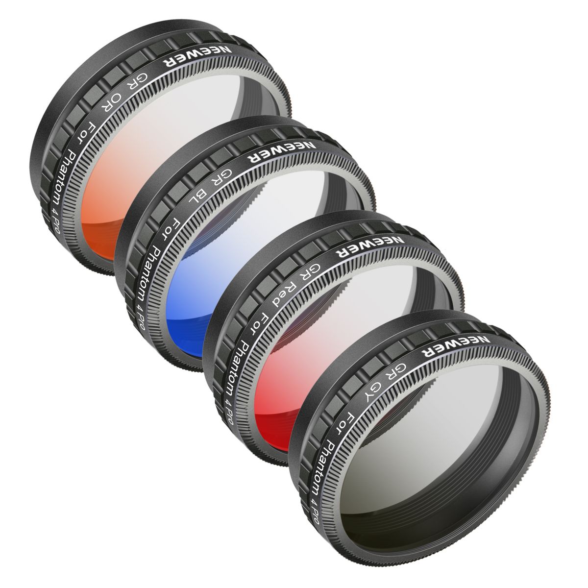 Camera Lens Graduated Color Filter Kit For Phantom 4 Pro