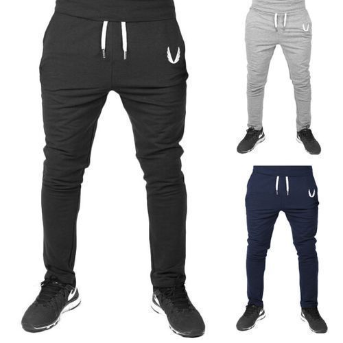 3pcs Men's Track Pants-Light Grey