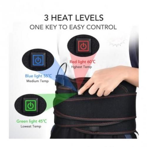 Heat Therapy Led Belt Wrap With Power Bank