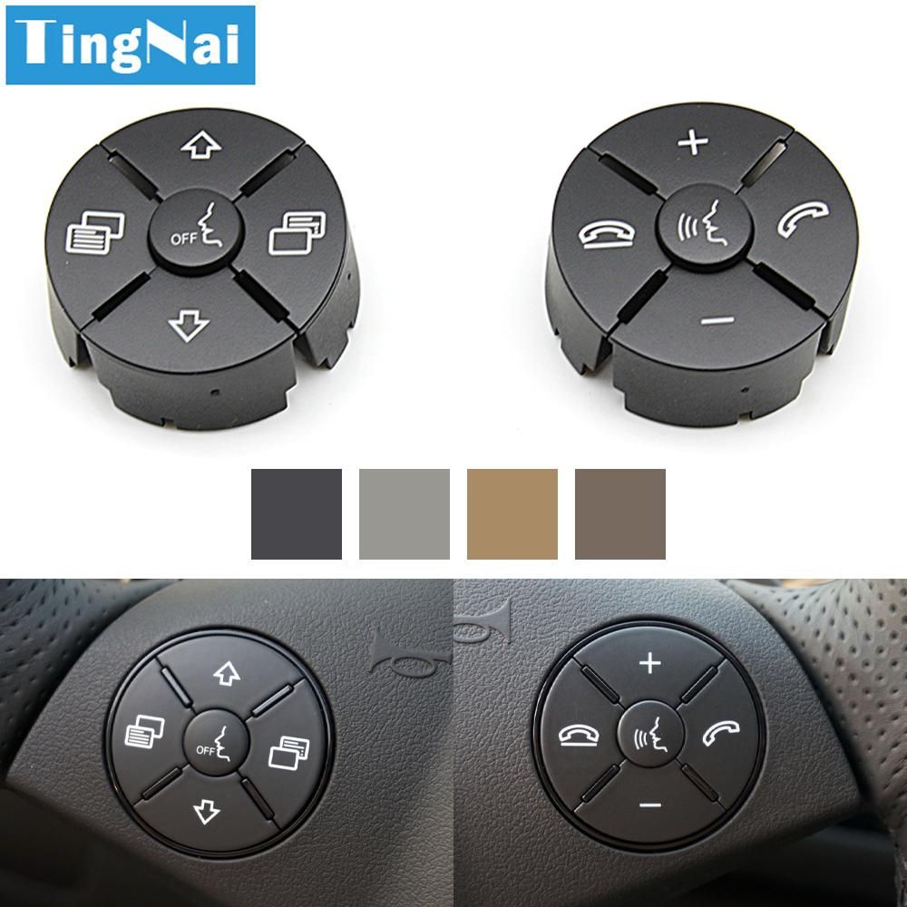 Car Multi-function Steering Wheel Buttons Kit Phone Control Keys For Benz W251 W164 W219 W230 W171 2007-2017