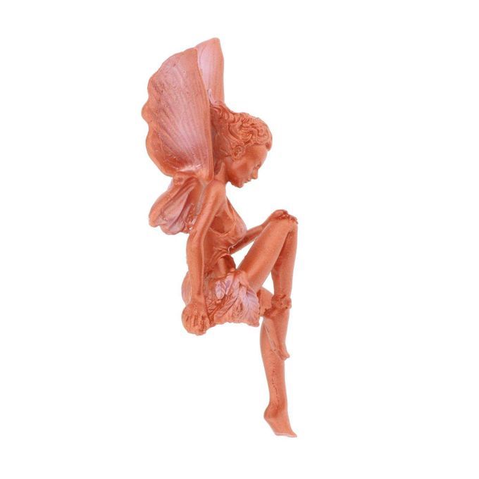 Lawn Pond Fountain Sculpture Fairies Decoration Pink