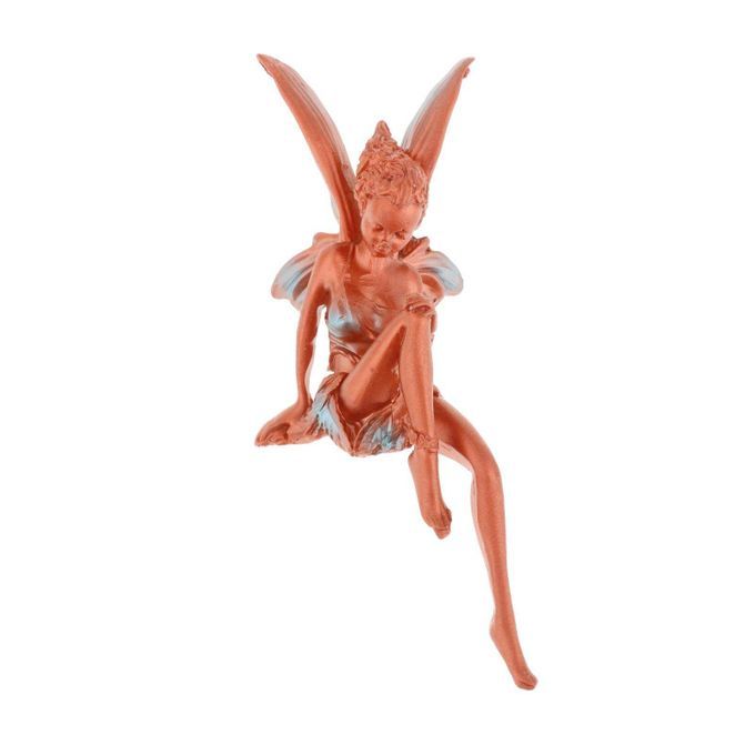Lawn Pond Fountain Sculpture Fairies Decoration Blue