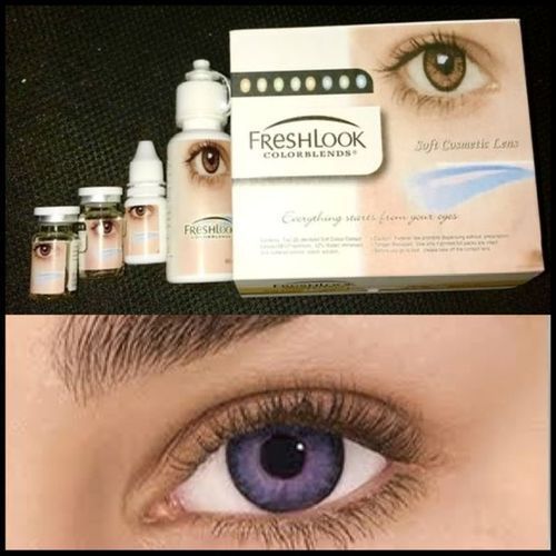 Complete Pack Contact Lens Kit: Amethyst