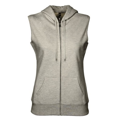 Sleeveless Hoodie Sweatshirt - Grey