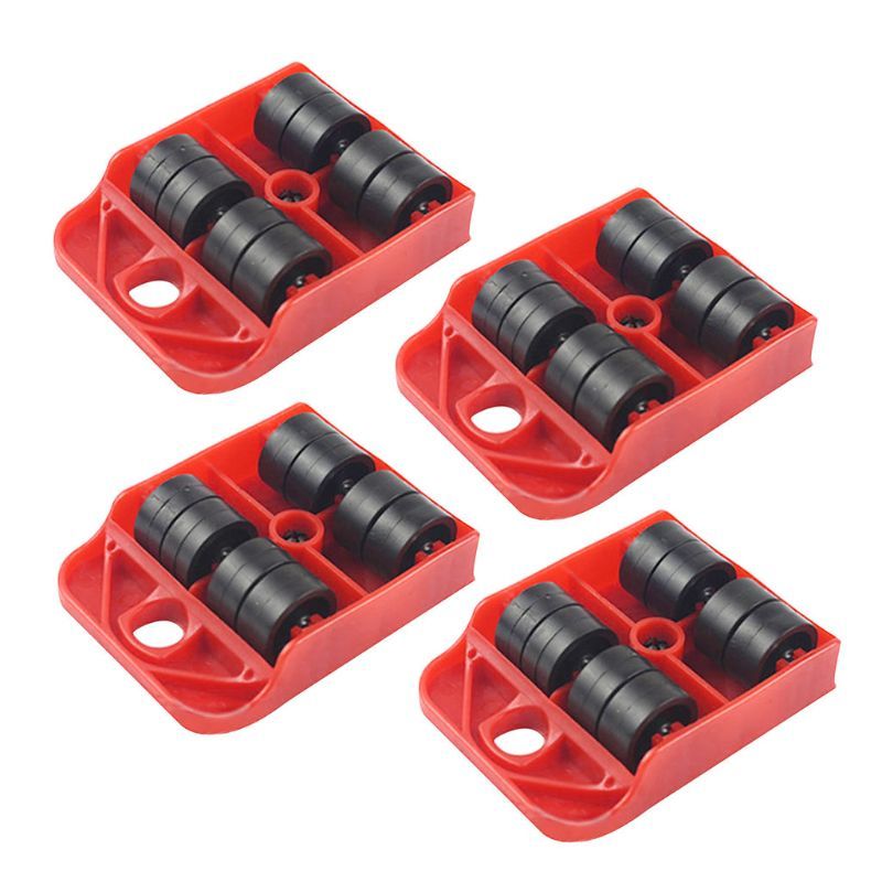 4pcsMoves Furniture Tool Transport Shifter Moving Wheel