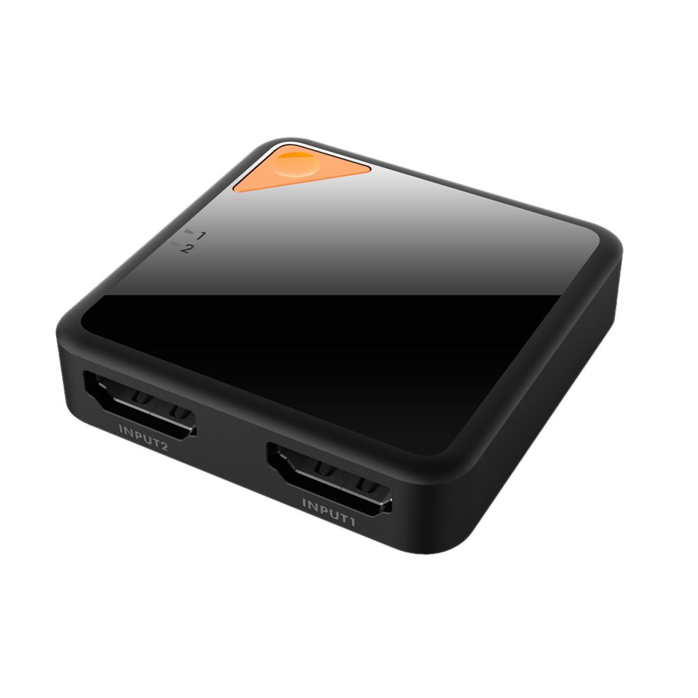 HD Switch HD Splitter 2 In 1 Out With Indicator Light