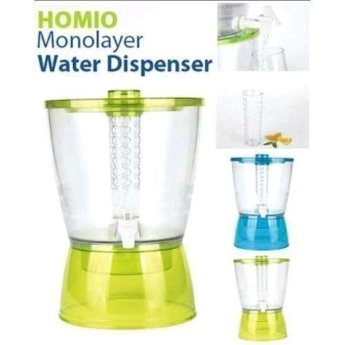 One Layer Water Fruit Juice Smoothie Dispenser- Blue.Green