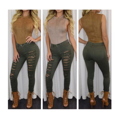 Skinny Ripple Jean