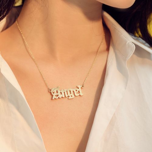 My Angel Necklace -Gold