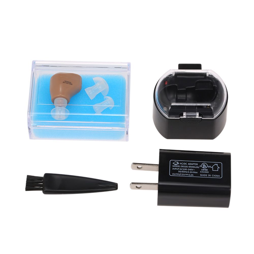Mini Ultra Small Invisible Hearing Aid Adjustable Sound