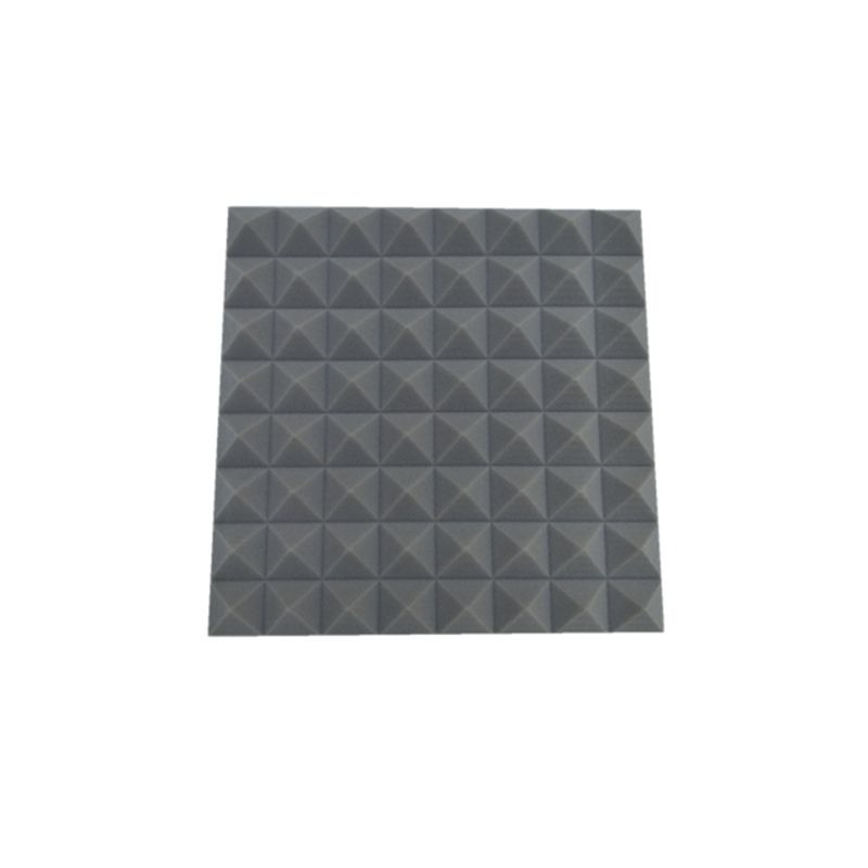 4Pcs 500x500x50mm Studio Acoustic Soundproof Foam Tile Wedge Sound Absorption