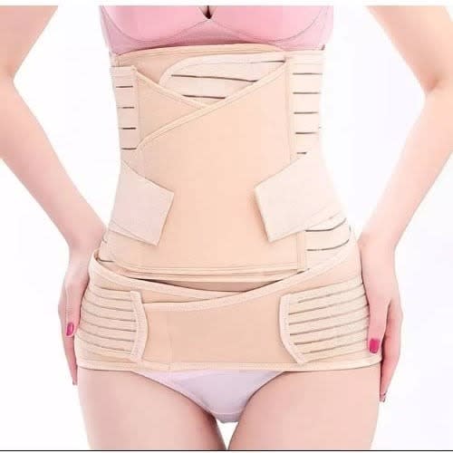 3-in-1 Postpartum Breathable Waist Trainer Belt - Automatic Fever Physiotherapy