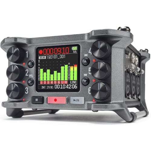 F6 Field Recorder/mixer - Professional Field Recording - Audio For Video - 32-bit Float