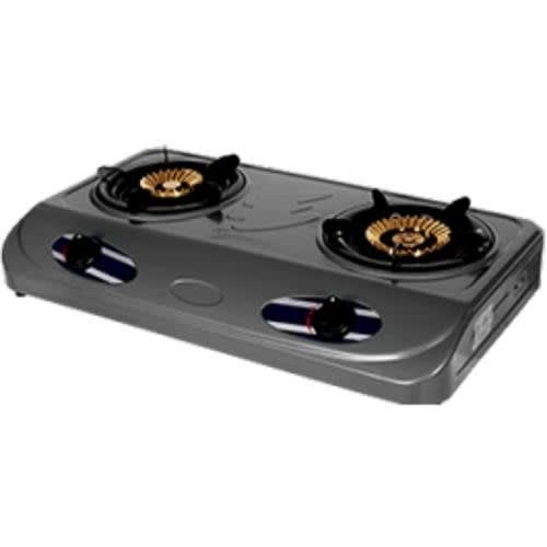 2 Burner - Non-Stick Table Top Gas Cooker