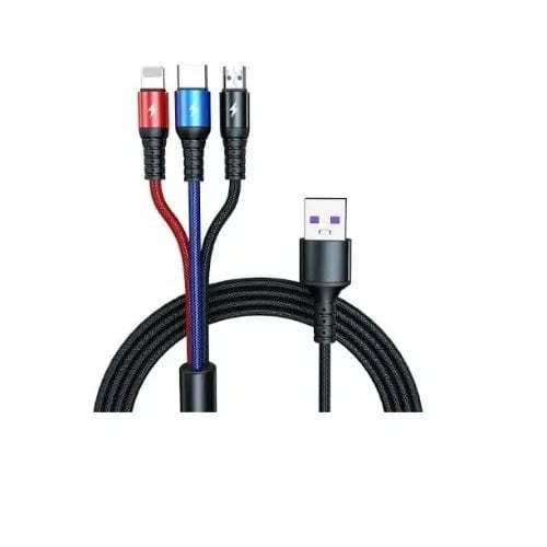 3 In 1 USB Type C iPhone Charging Cables