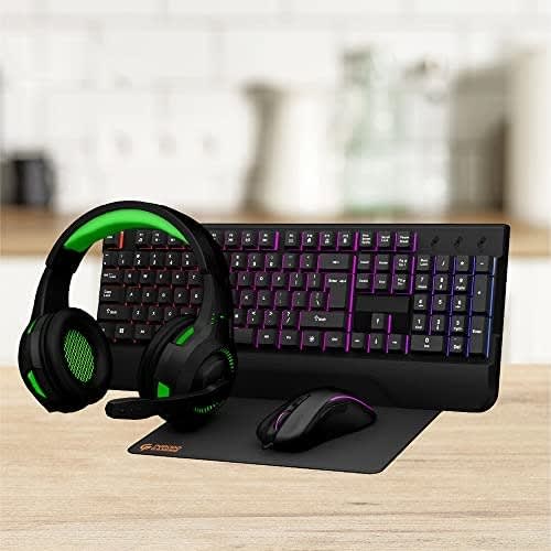 4 In 1 Gaming  Set - Keyboard - Mouse - Mouse-pad - Headphone