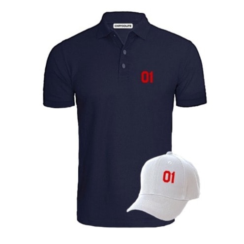 Men's Navy Blue With Cap