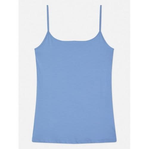 Adjustable Strap Camisole- Light Blue