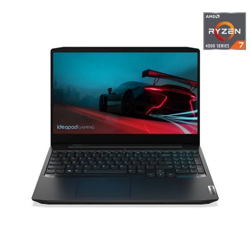 Ideapad Gaming 3 Ryzen 7 - 512GB SSD +1TB HDD - 8GB RAM - 4GB Grph - 15.6