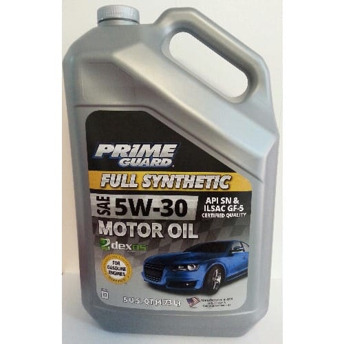 Prime Guard Full Synthetic 5w-30 Motor Oil - 5 Litres
