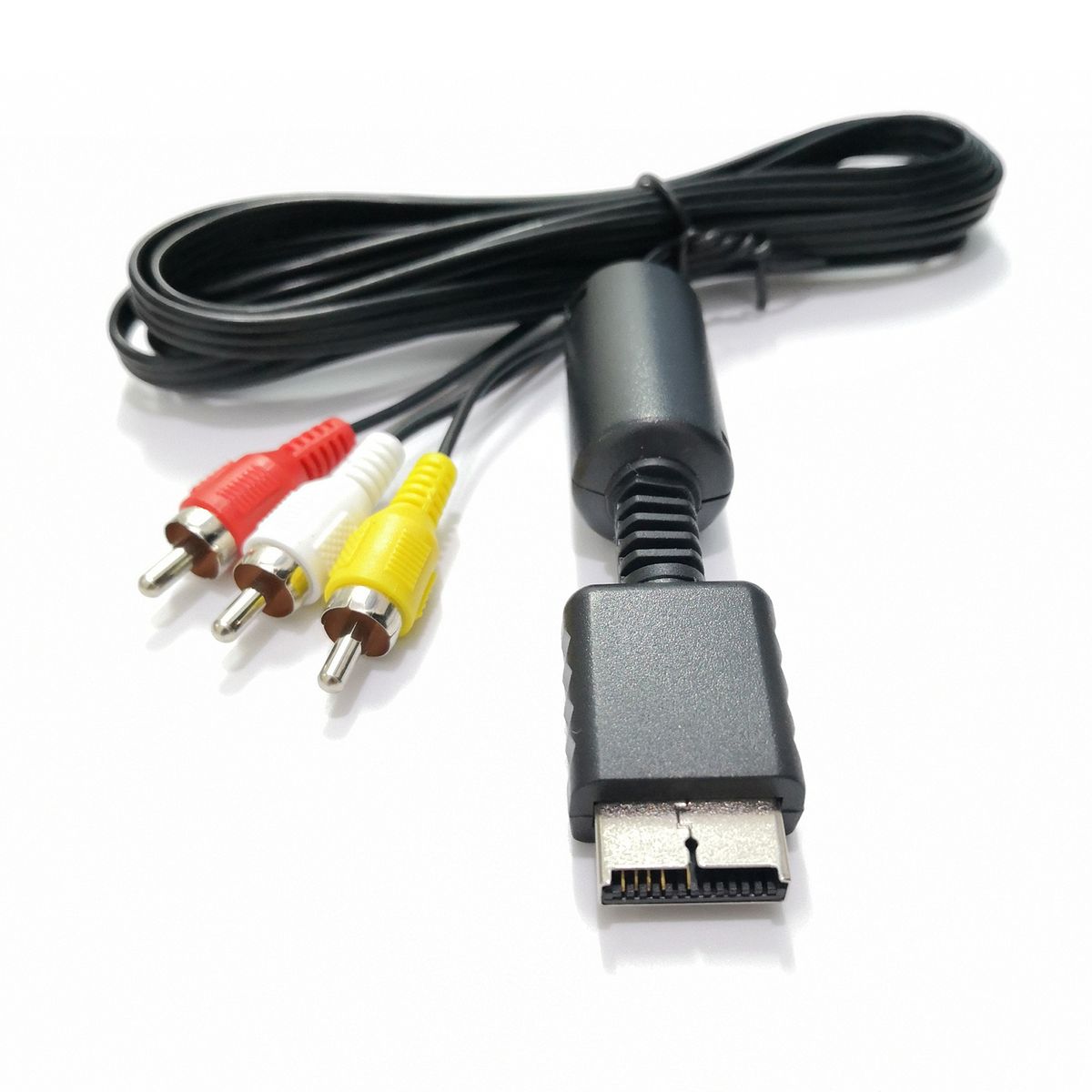 AV To RCA Cable For PS2 Male To Male Composite Video Cable Entertainment Accessories
