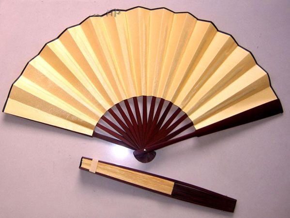 Hand Chinese DIY 13 Party Inch Programs Dance Fan Fan Big Folding Red Decorative Fan 10.6 Silk Wedding Adult Painting Show
