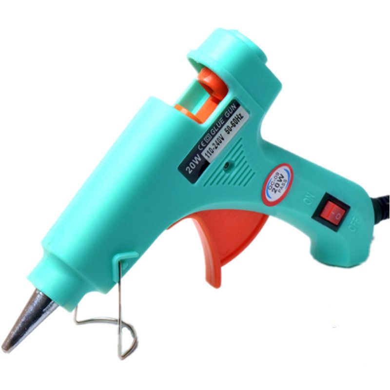 20W High Temp Heater Melt Hot  Gun Home DIY Repair Tool EU Heat Mini Gun Cordless Rechargeable