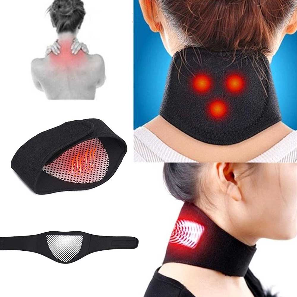 Heating Neck Brace Soft Cervical Support Collar Magnetic