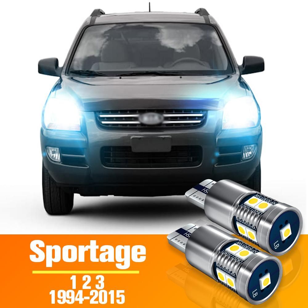 2pcs LED Parking Light Clearance Bulb Accessories For Kia Sportage 1 2 3 1994-2015 2004 2005 2006 2007 2008 2009 2010 2011 2012