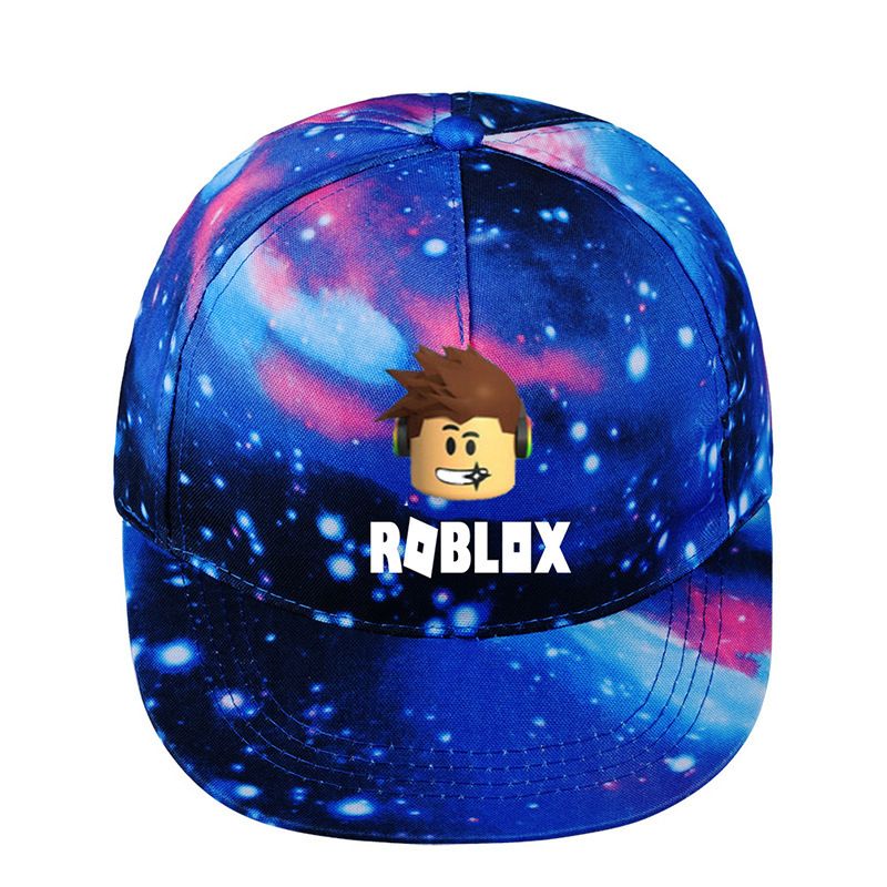 Roblox Baseball Outdoor Sport Sunscreen Cap Kid Starry Sky