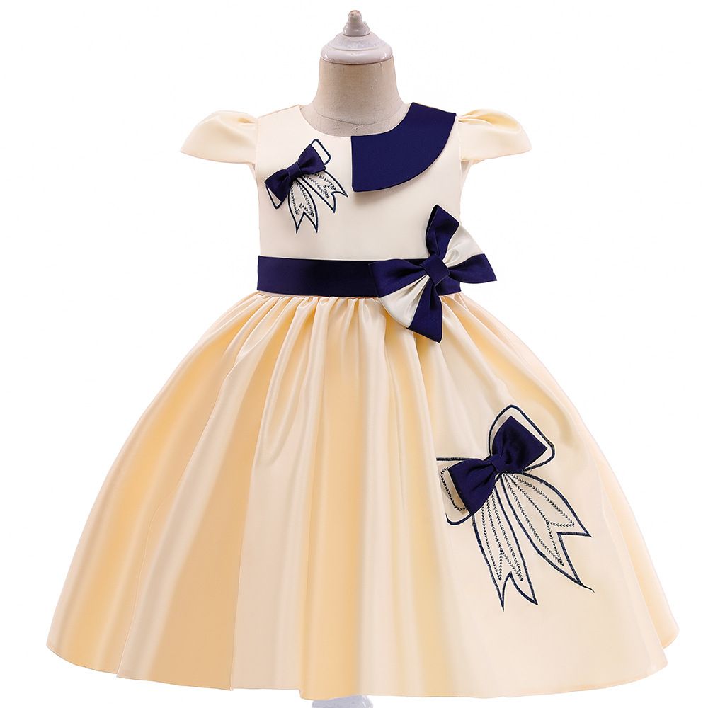 Girls'clothing Kids Children New Style Dinner Party Host Performance Princess Dress Ball Gown