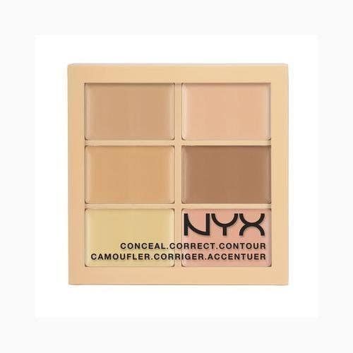 NYX Conceal Correct Contour Palette 3CP01 Light (0.05 Oz