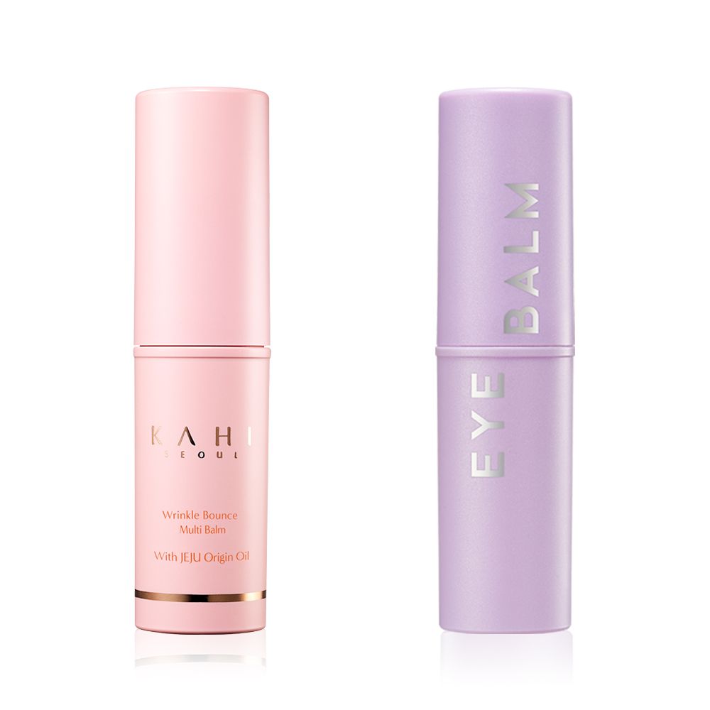 KAHI SEOUL Wrinkle Bounce Multi Balm + Eye Balm, 2 Pack