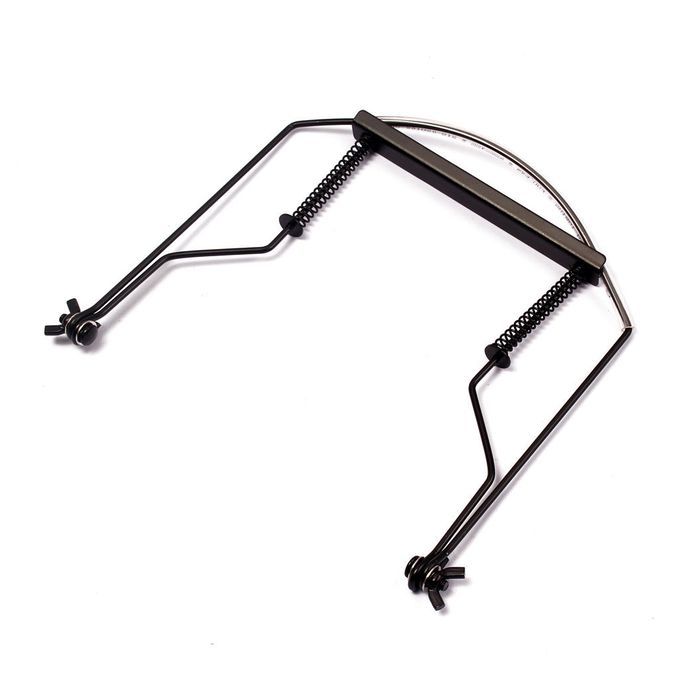 Black Harmonica Neck Holder Support Stand For 10-Hole Harmonica