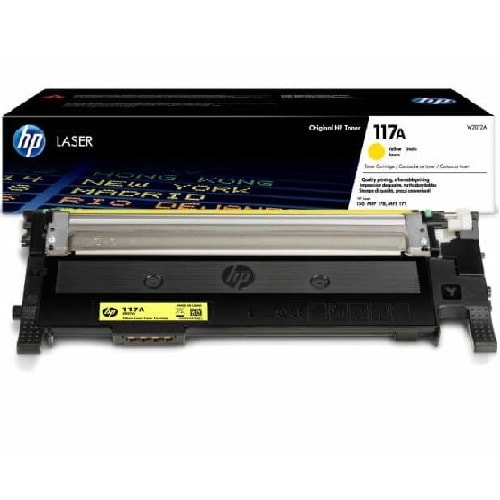 117a Yellow Genuine Laser Toner Cartridge (w2072a)