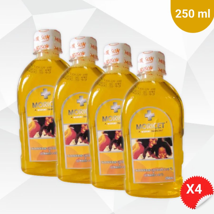 Moricet Antiseptic 250 Ml, X4 Effective Against Diseases