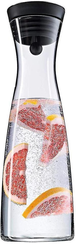 Decanters WMF Basic Water Decanter 1.5L Height 32.7cm Close-Up Stopper Glass Cromargan Stainless Steel